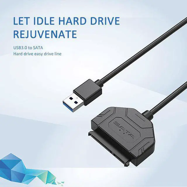 Main image of 3.0 To SATA Hard Drive Adapter Cable Connectors Support 2.5 Or 3.5 Inch External SSD HDD Adapter Hard Drive 22 Pin Sata 2020