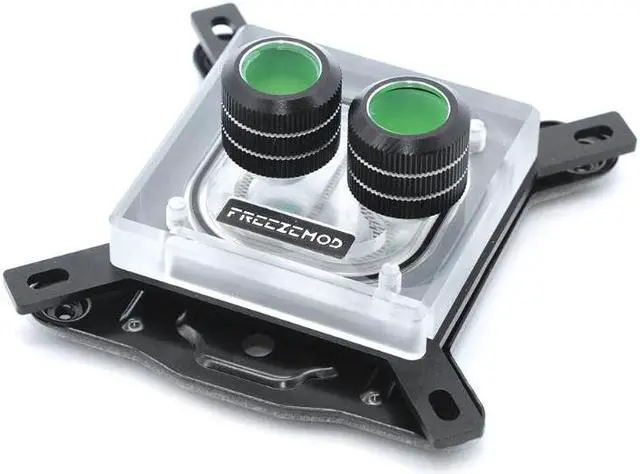 Main image of 2020 New G1/4 Thread Waterblock Acrylic Copper Water Cooling CPU Radiator Heatsink Block