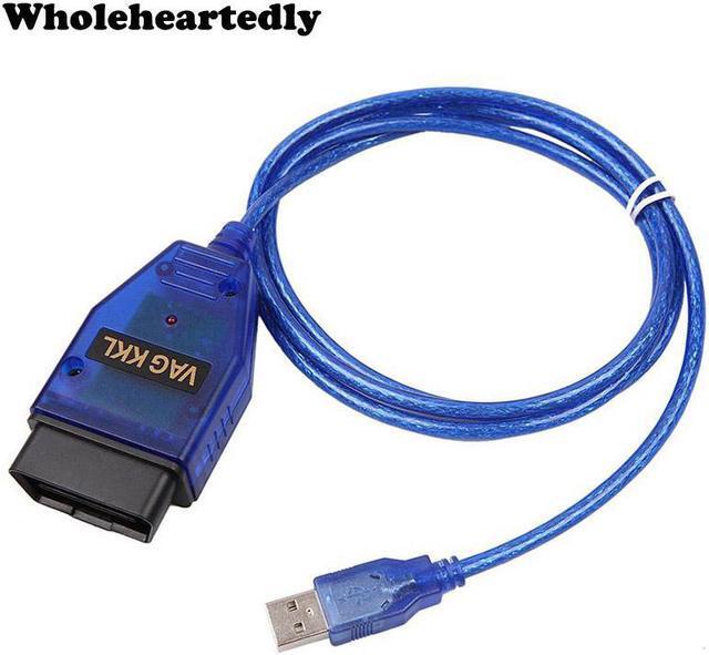 Main image of KKL 409.1 OBD2 USB Cable Scanner Scan Tool Audi VW SEAT Volkswagen Auto Full support of KW 1281 and KW 2000