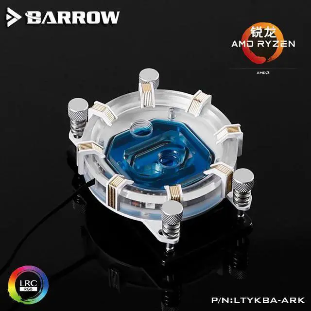 Main image of CPU Water Block use for AMD RYZEN3000 AM3 AM4 Radiator 5V GND to 3PIN Hearder Motherboard