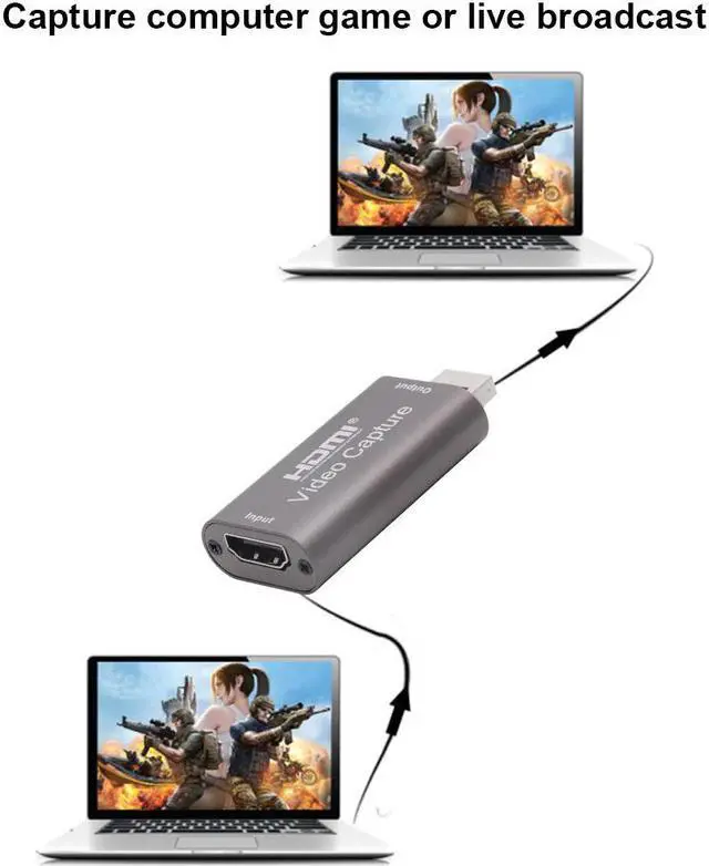 Alt view image 2 of 5 - Portable Teaching Grabber For Gaming Audio Metal USB3.0 4K 1080P 60Hz Live Streaming Video Card Broadcast
