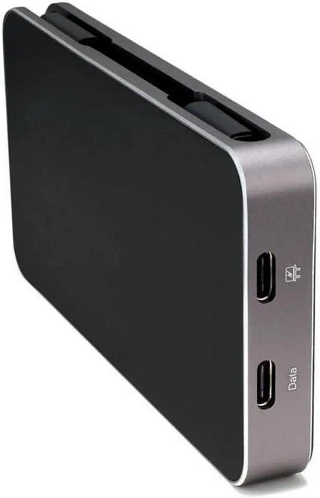 Alt view image 4 of 5 - Thunderbolt3 USB-C USB 3.1 to Displayport VGA  USB HUB and Dual Type-C female power adapter for laptop