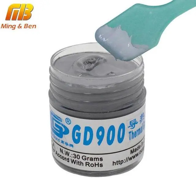 Alt view image 2 of 5 - Performance 900 Thermal Conductive Grease Paste Silicone 30g For LED DIY Chip Computer Desktop CPU Cooling LED Radiator