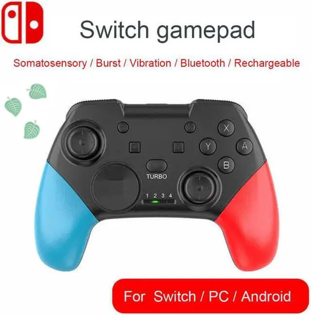 Alt view image 5 of 5 - Bluetooth Gamepad For Switch Pro PC Android Game Joystick Controller For Switch Consoles with 6-Axis Handle