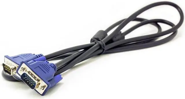 Alt view image 2 of 5 - 1080P VGA Cable Gold-plated Connector 1.5m  3+2 15pin VGA to VGA Cable for computer projector monitor screen