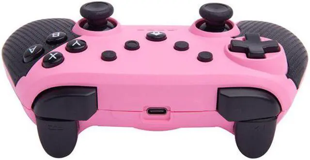 Alt view image 3 of 5 - Game Joystick Bluetooth Gamepad for Nintendo Switch Lite Pro Controller PC Steam(Pink+ Black)