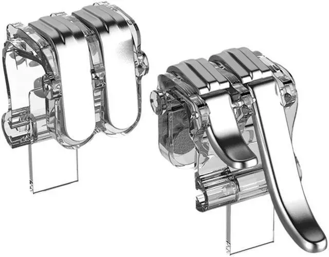 Alt view image 2 of 5 - Smart Phone Mobile Gaming Trigger Joystick For PUBG Mobile Gamepad Fire Button Aim Key L1R1 Shooter Pubg Controller