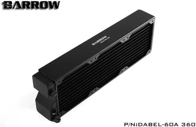 Alt view image 3 of 5 - Dabel-60A 360, 60mm Thicknes 360mm Radiator, Copper Thick Plus Type Water Cooler, Suitable For 120mm Fans