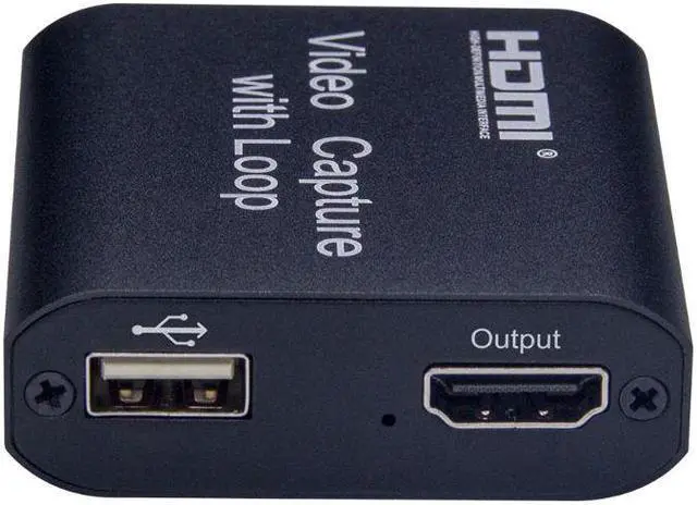 Alt view image 4 of 5 - Video Capture Card Screen Recorder USB2.0 1080P High Definition Game Capture Streamer Device with Loop