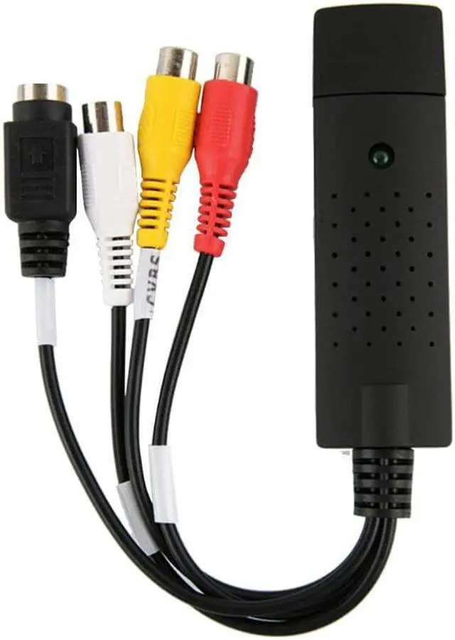 Alt view image 4 of 5 - Adapter Excellent Craftsmanship Well Durability HW-1401 USB2.0 to AV Video Audio Acquisition TV Tuner for Recording