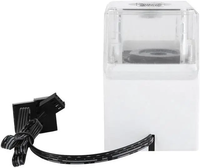 Alt view image 5 of 5 - Integrated Water Tank Pump Ceramic Bearing 200L/H Flow Three-phase PC Temperature Display Water Cooling Pump