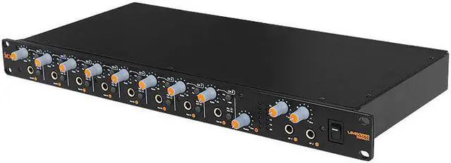 Alt view image 2 of 5 - Umix 1010 rack external sound card metal structure 24-Bit 96/192KHz 10-In/10-Out full duplex recording