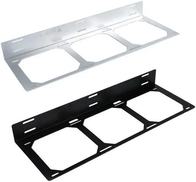 Main image of Radiator Holder 120MM 240MM 360MM Radiator Mount Bracket, Computer Case Accessory Gadget Silver,Black