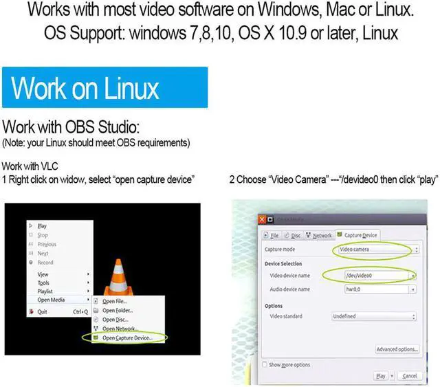 Alt view image 4 of 5 - 287 USB Video Capture Card USB 3.0 HDMI Video Grabber Record adapter for OBS Game DVD Camcorder Live Streaming Broadcast