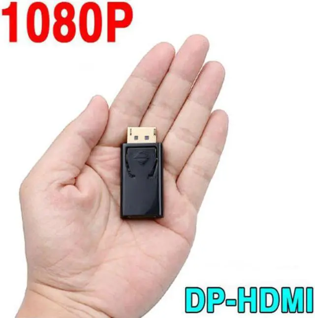 Alt view image 3 of 5 - Port for HDMI Male Female Adapter 20Pin DP to Cable VGA HDMI Adapter 1080P HDTV DVI Converter Up Converter to B7C6