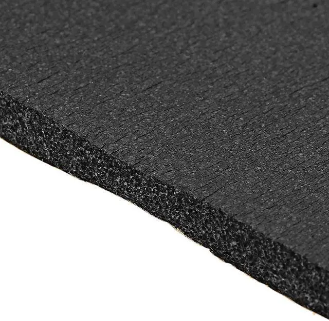 Alt view image 4 of 5 - 1Roll 100cmx50cm 3mm/6mm/10mm Adhesive Closed Cell Foam Sheets Soundproof Insulation Home Car Sound Acoustic Insulation Thermal