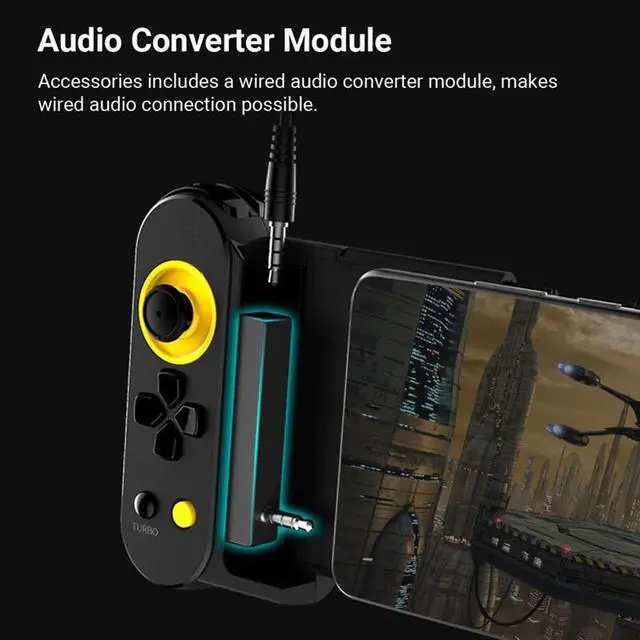 Alt view image 4 of 5 - PG-9167 Wireless Bluetooth PUBG Smart Mobile Phone Game Controller Gamepad Joystick Support for IOS Android Ipad Tablet PC