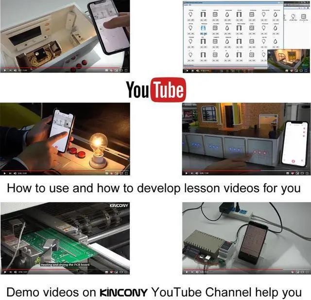 Alt view image 5 of 5 - 8 channel Network Ethernet TCP IP Relay Control Switch Module Smart Home Automation Remote Controller Security Alarm Domotica