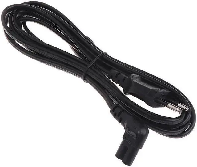 Alt view image 2 of 5 - Cable Lead for TV Printers Cameras PS4 PS3 1m/2m/3m/5m EU 2-prong to Figure 8 C7 Right Angled EU Euro AC Power