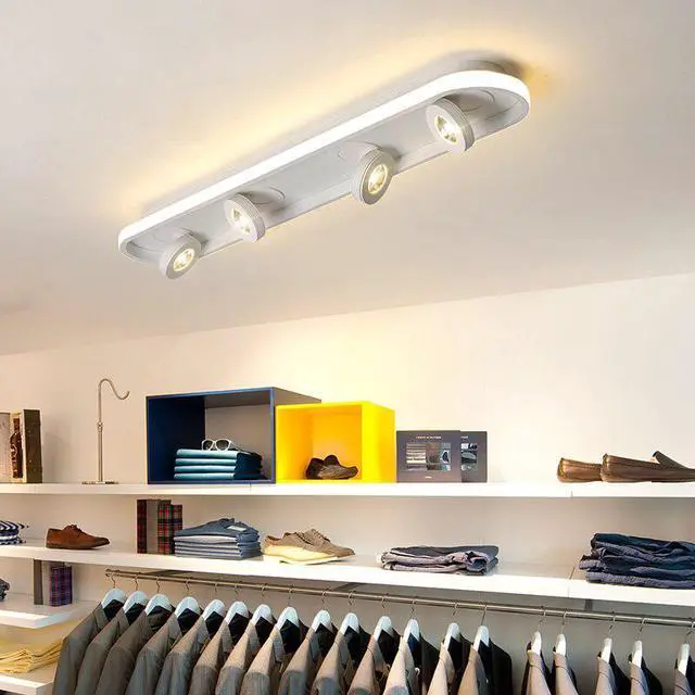 Alt view image 4 of 5 - Led aisle lights balcony lights corridor lights modern minimalist creative cloakroom foyer home network stairs porch light