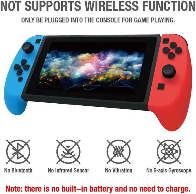 Alt view image 4 of 5 - Wired Left And Right Gamepad For Switch Joycon Joystick Plug And Play For Nintendo Switch Game Controller