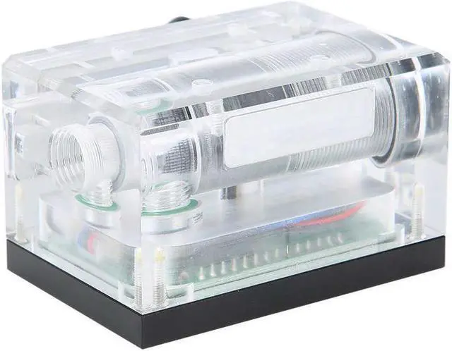 Alt view image 3 of 5 - Water Cooling LCD Flow Meter Temperature Detection G1/4 Thread for PC Computer Water Cooling System