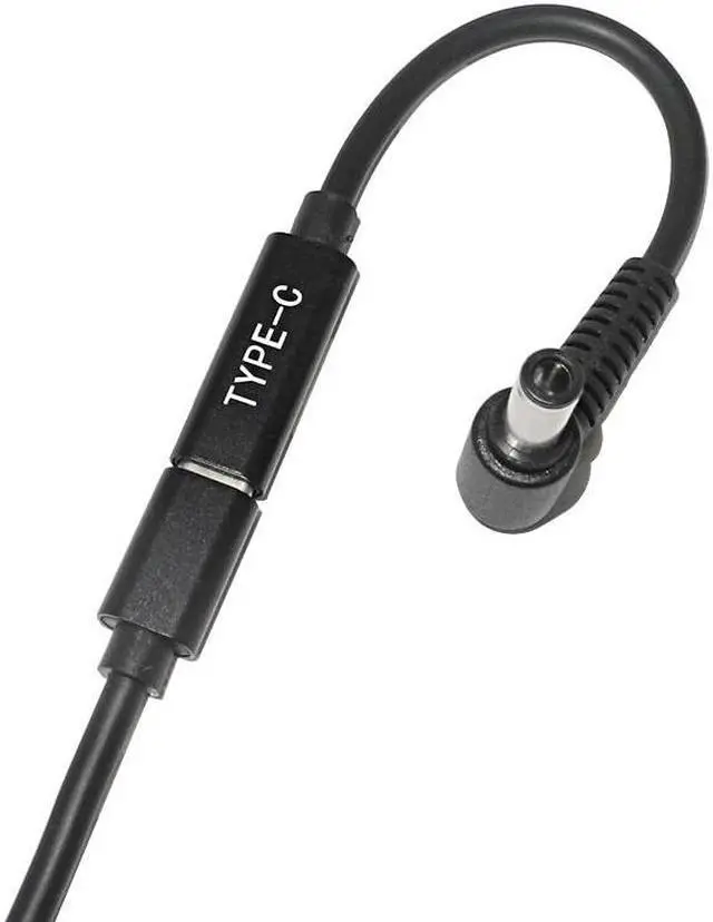 Alt view image 4 of 5 - Type C Female to 6.0*3.7mm Male Plug Converter Laptop Dc Power Adapter Connector Charging Cable Cord for  Notebook PC