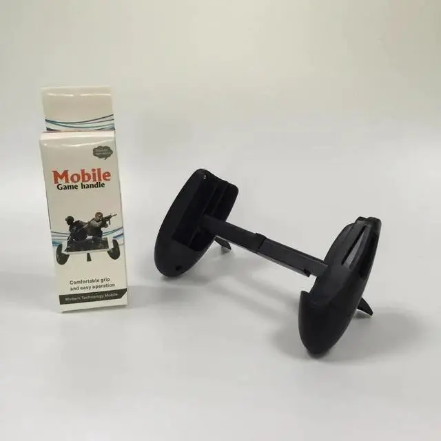 Alt view image 4 of 5 - Handle Trigger Gamepad For PUBG Mobile Game Tool Shooter Controller Fire For IOS Android  Portable Phone holder