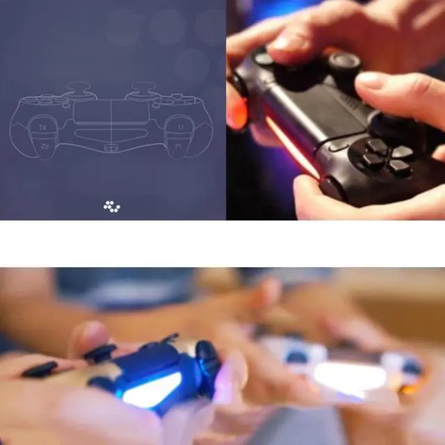 Alt view image 5 of 5 - Wired Controller for PS4 Gamepad Play Station 4 Game Pads Console Joystick  PS4 Controller Games Accessories