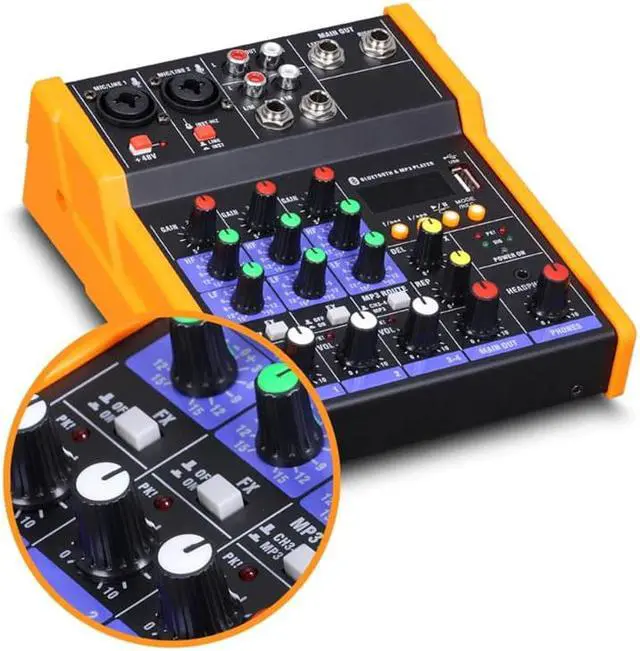 Alt view image 2 of 7 - Multi Voice Changer Adapter Microphone Audio Sound Card for Live Broadcast Wechat and Sing Mobile Phone PC Game Universal