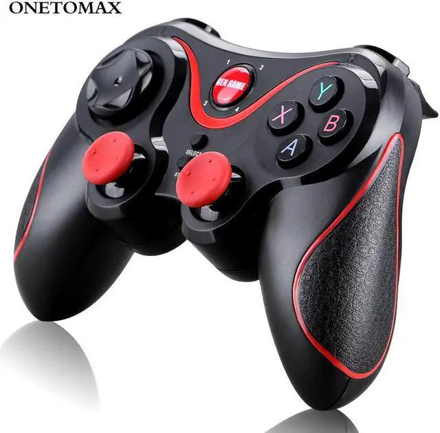 Main image of Joystick Bluetooth Gamepad for iPhone Android Game Controller Bluetooth BT3.0 Joystick For PS3 PC Tablet TV Box Holder