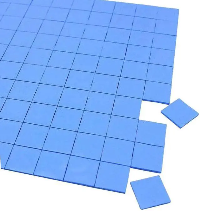 Alt view image 3 of 6 - YOUNUON 36 pcs 15mm*15mm*2mm 1.5mm 1mm 0.5mm Thermal Pad GPU CPU Heatsink Cooling Conductive Silicone Pad