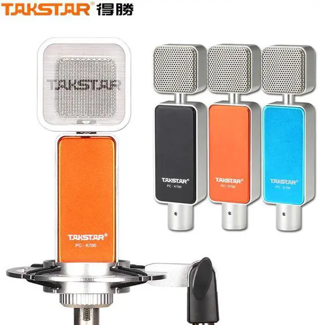 Alt view image 5 of 5 - PC-K700 recording microphone + ICON upod pro sound card with ISK audio cables for Internet karaoke, personal recording