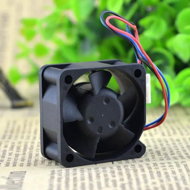 Alt view image 4 of 4 - 2 pcs For Delta EFB0412VHD 4020 4cm 40mm DC 12V 0.18A 3-pin 1U server alarm case axial cooling fans