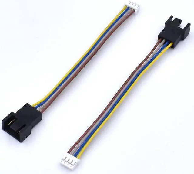 Alt view image 3 of 3 - 10cm PWM mini 4pin fan to mirco 4pin Power Adapter Black Cable for Videocard VGA Graphics Card