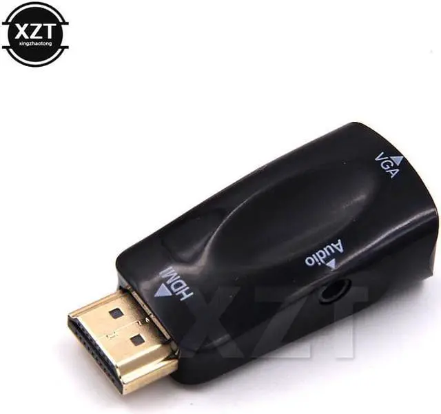 Alt view image 2 of 5 - to VGA Adapter 1080P with 3.5MM 3.5 AUX Audio Cable  Converter Male to Female For PC Laptop Projector Computer TV box