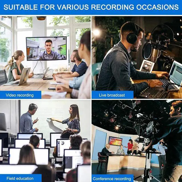 Alt view image 3 of 5 - USB 2.0 Capture Card Video Tuner Box Grabber Compatible Mini Video Recording Box USB 3.1 OTG Adapter