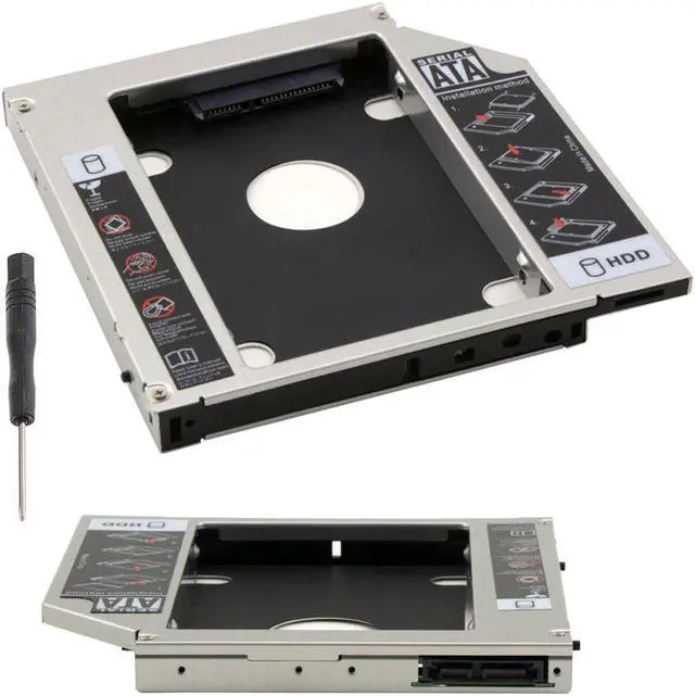 Alt view image 4 of 5 - 9.5mm 2nd Hard Drive SSD HDD Caddy for  X552M X555L X555LA X555LB X555LJ X555QG R554L R751L G771jw R556L R556LA F751L