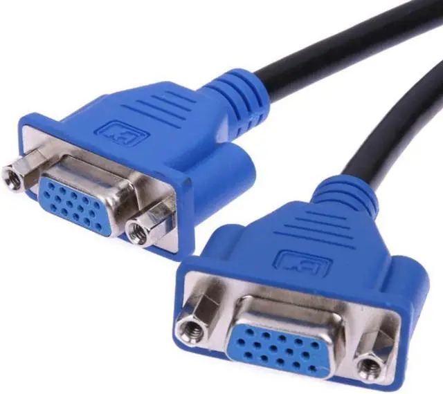 Alt view image 5 of 5 - 1 x 60 way Wholesale Y Splitter DMS-59 to Dual 15 pin VGA Cable Molex Display Adapter 59 pin LFH - male