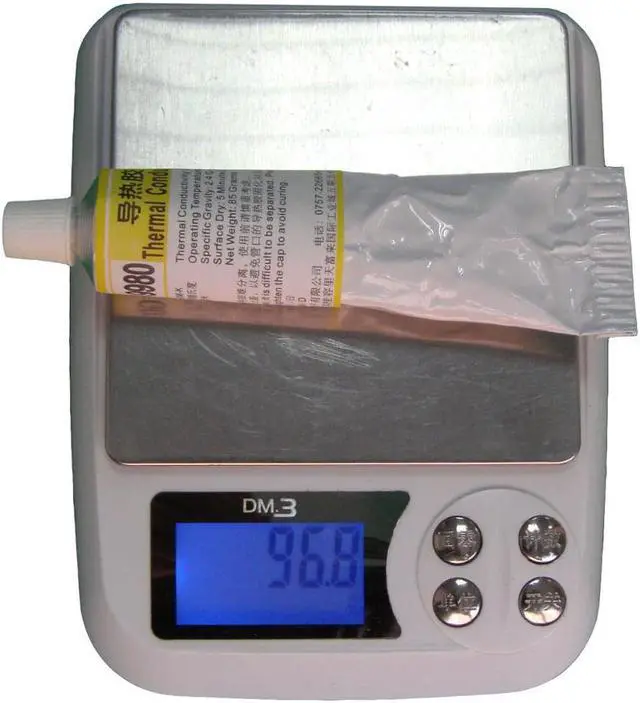 Alt view image 5 of 5 - Net Weight 85 Grams Fast Curing Aluminum Soft Tube Packaging White 9980 Thermal Adhesive Cement Glue Silicone for LED VGA ST85