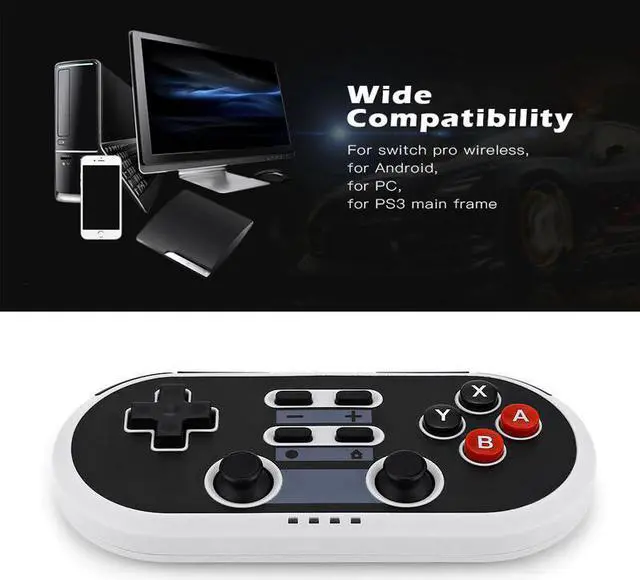 Alt view image 4 of 5 - Bluetooth Wireless NS Switch Controller For Switch Game Machine PS3, Android, PC Gamepad