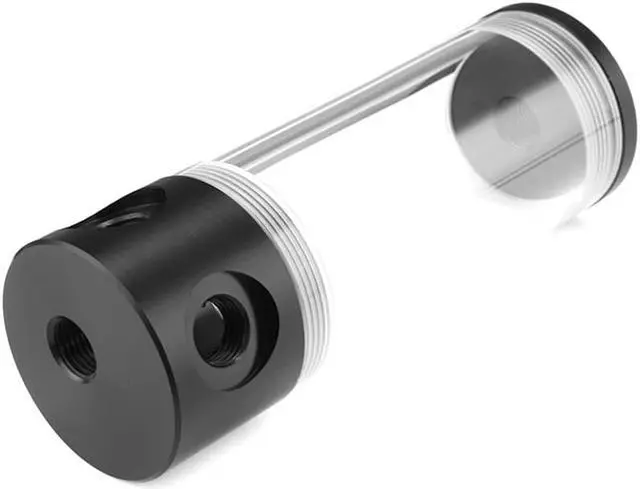 Alt view image 2 of 5 - Acrylic Cylinder Reservoir Water Tank G1/4 50Mm X 140Mm For Pc Liquid Cooling Water Cooling Kit For Computer Cpu