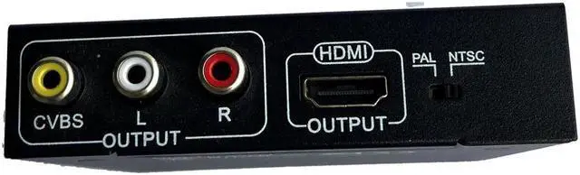 Alt view image 3 of 5 - to CVBS/ auto scaler, convert video to RCA video for VHS, VCR,DVD Recorder PC to TV converter, Support NTSC PAL