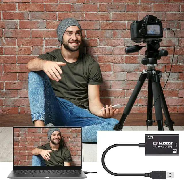 Alt view image 5 of 5 - Conference Live Streaming Online Teaching  To USB 2.0 Plug And Play Device Computer 4K 1080P Game Video Capture Card