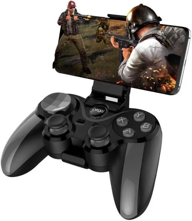 Alt view image 3 of 5 - PG-9128 Bluetooth Gamepad Wireless Game Controller Joystick Gamepads For Android IOS Phone PC TV Box Joypad Pubg Gaming