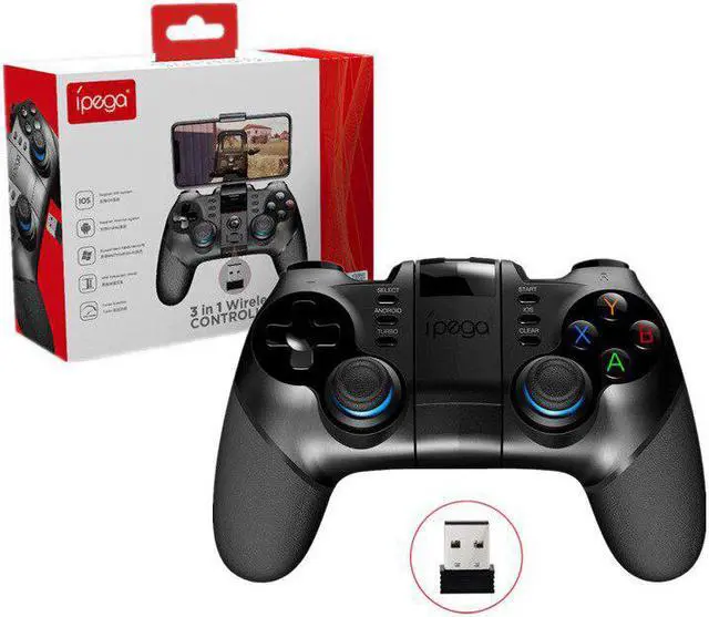 Main image of 2019 New PG 9156 Batman Gaming Bluetooth 2.4G Wireless Controller Gamepad  Joystick For PS3 Android Phone Tablet PC Laptop