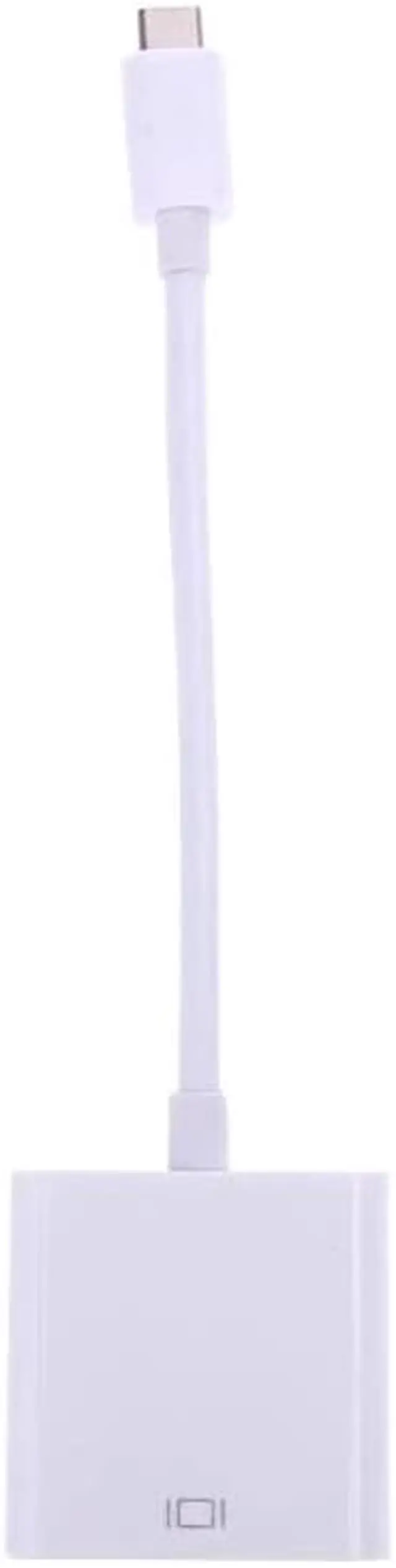 Alt view image 4 of 5 - Type C USB 3.1 Male to DVI 1080P Portable Extended Power Adapter Cable Connector Converter for Laptop Mobile Phone