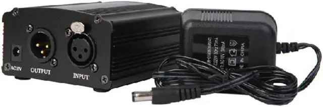 Alt view image 2 of 5 - 48V Microphone Recording Dedicated Capacitance Electric Stereo Plug KTV External Sound Card Audio Condenser Power Supply Adapter