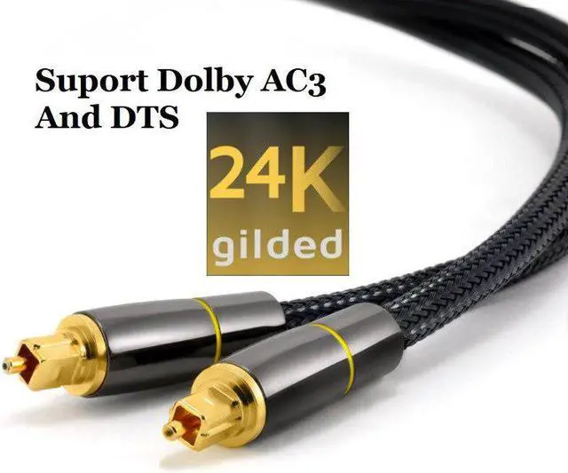 Main image of Optical Audio Cable Coaxial SPDIF Dolby 7.1 Soundbar 5.1 Toslink Fiber for TV box Wire Soundbar Amplifier Subwoofer
