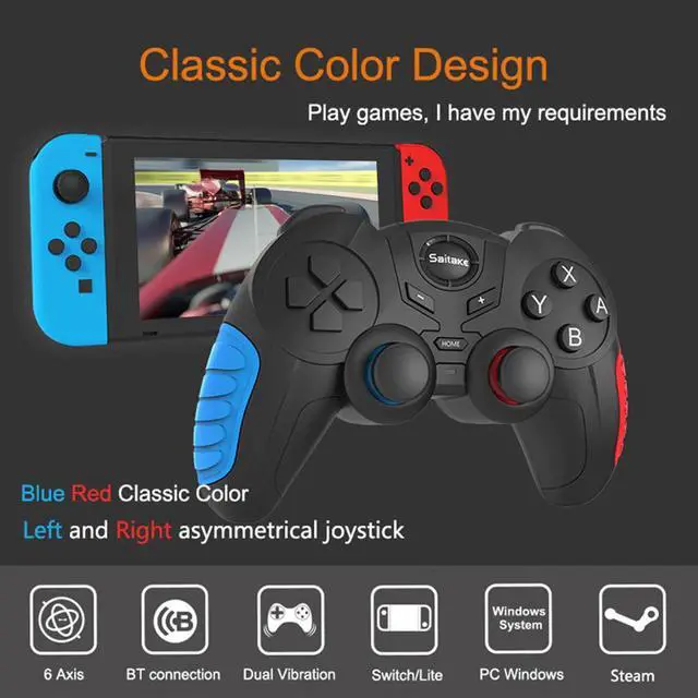 Main image of S Gamepad Bluetooth Gamepad Android Gaming Controller Wireless Joystick Gamepads Game Accessory for N-switch Pro